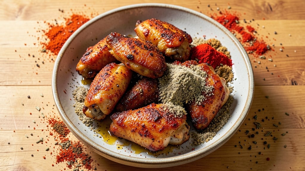 Baked Chicken Wings Rub Recipe: Smoky Paprika and Garlic Crunch for Oven Perfection