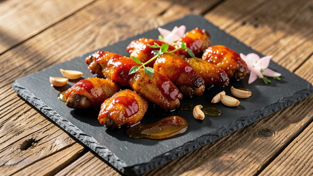 Baked Korean BBQ Chicken Wings Recipe: Glossy Gochujang Glaze That Caramelizes to Sticky Sweetness