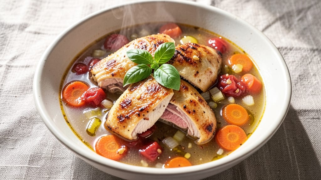 Baked Chicken and Tomato Soup Recipe: One-Pot Comfort With Herbed Crust Magic