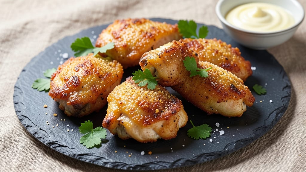 Air Fried Chicken Pieces Recipe: Buttery Crispy Bites in 15 Minutes