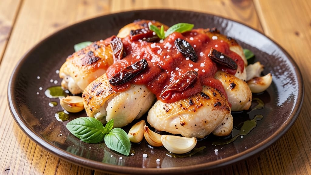 Baked Chicken and Tomato Sauce Recipe: Slow-Simmered Flavor That Sticks to Every Bite