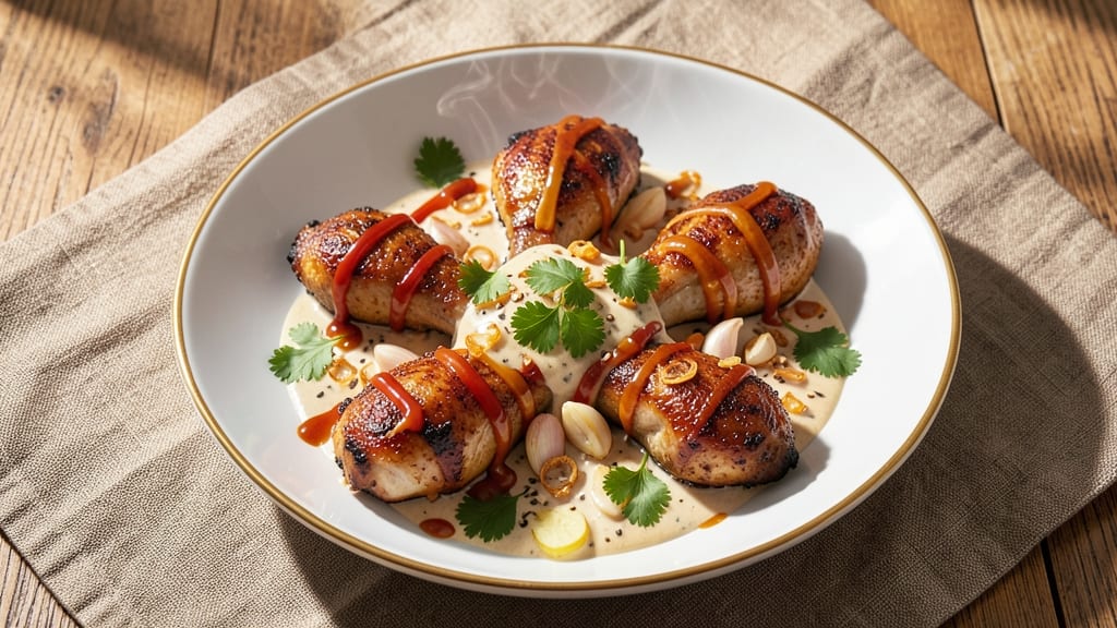 Baked Peanut Chicken Recipe: Crispy Bites With Nutty-Sweet Glaze