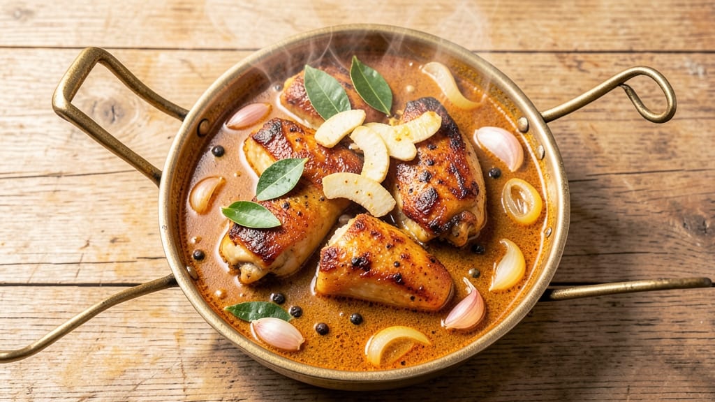 Authentic Kerala Chicken Curry Recipe: Turmeric-Infused Spice Symphony in One Pot