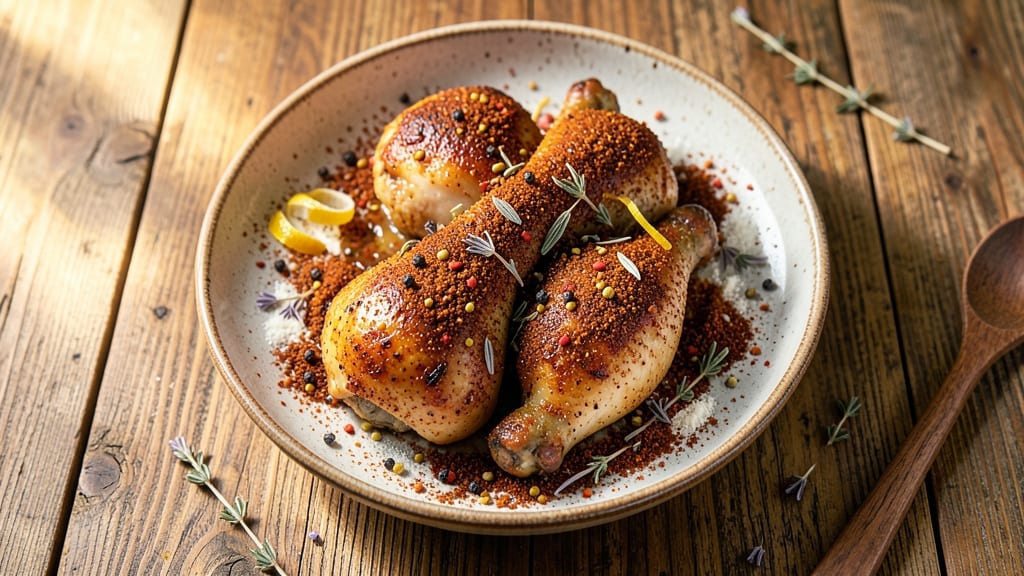 Baked Chicken Thigh Seasoning Recipe: Smoky Paprika and Garlic Blend for Crispy Skin