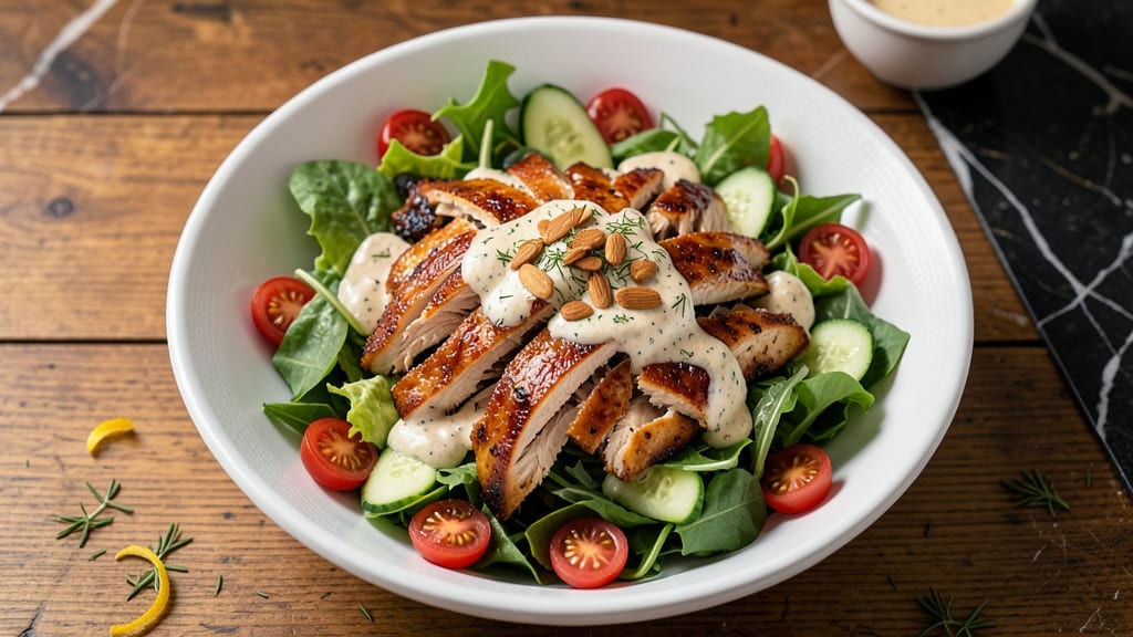 Barbecue Ranch Chicken Salad Recipe: Smoky Crunch Meets Cool Creamy Freshness