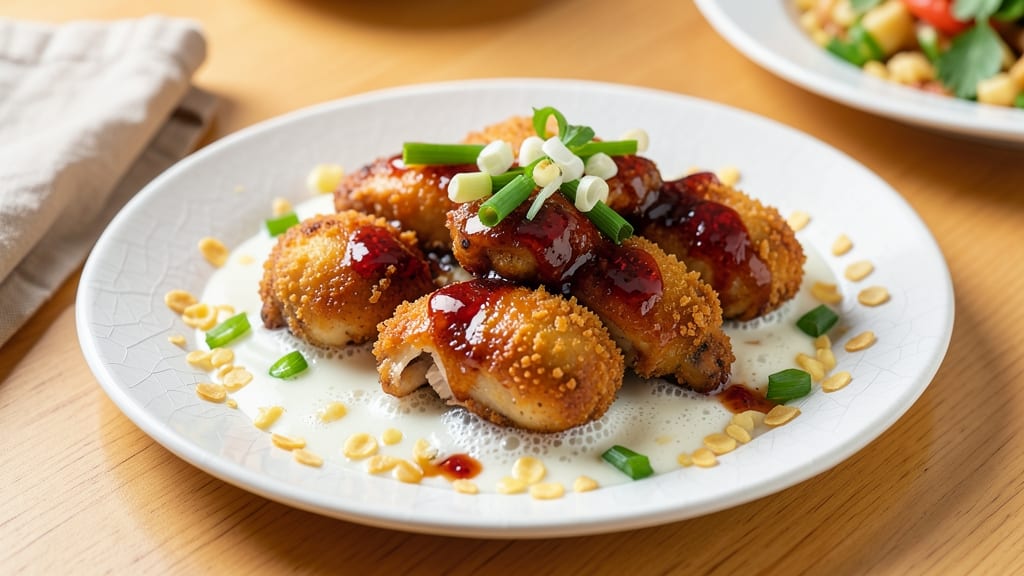 Baked Chicken Pinoy Recipe: Crispy Cornflake Crust with Savory Coconut Curry Filling