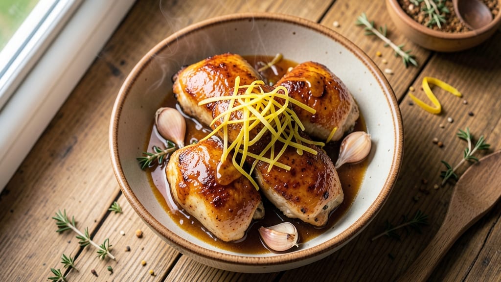 Baked Ginger Chicken Recipe: Fragrant Spice-Roasted Tender Meat