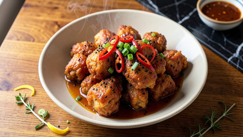 Bangladeshi Chinese Fried Chicken Recipe: Crispy Coconut-Curry Crunch in One Pan