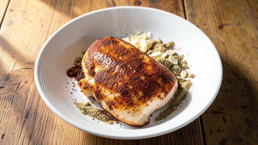 Baked Chicken Breast Rub Recipe: Smoky Paprika and Garlic Crust Boost