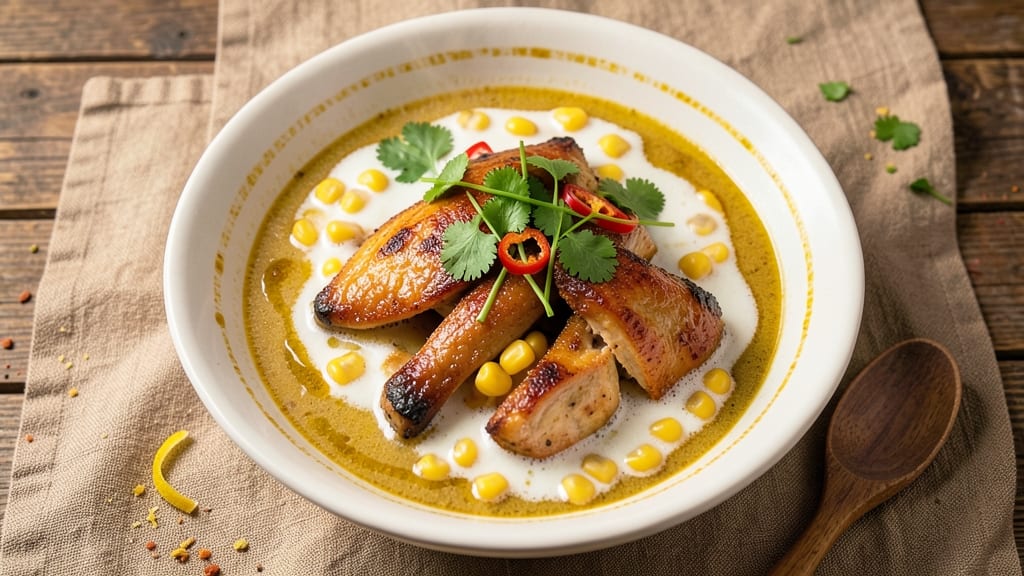 Bangladeshi Chicken Corn Soup Recipe: Fragrant Coconut-Turmeric Comfort in One Pot