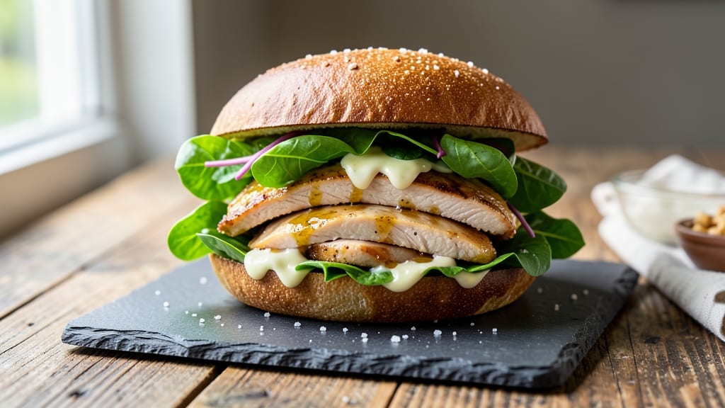 Basil Chicken Salad Sandwich Recipe: Fresh Herb Crunch in Every Bite