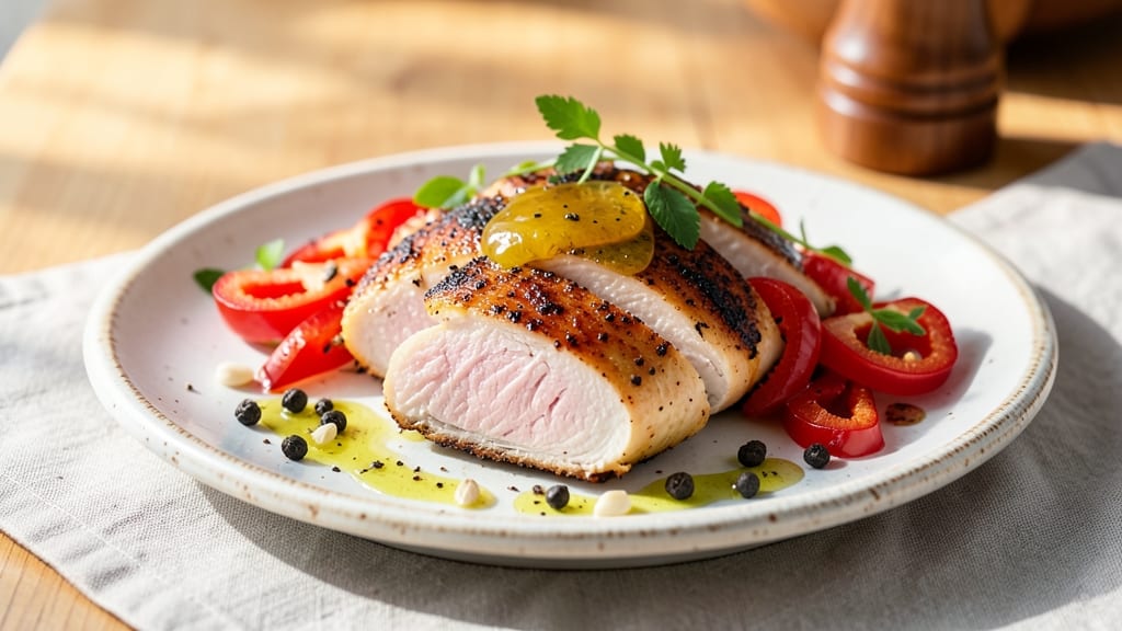 Baked Citrus Chicken Breast Recipe: Zesty Orange-Pepper Crust for Juicy Centers