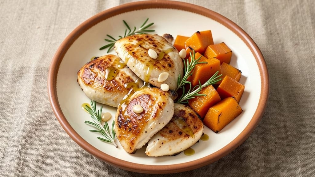 Baked Chicken And Butternut Squash Recipe: One-Pan Roast With Caramelized Sweetness