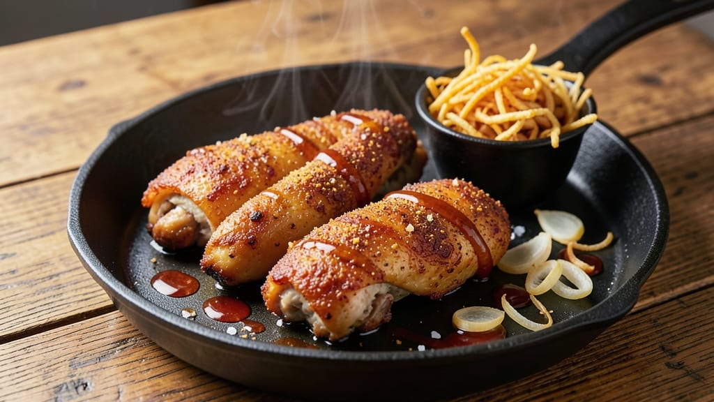 Baked Then Fried Chicken Recipe: Double-Crisped Crunch With Juicy Hearts
