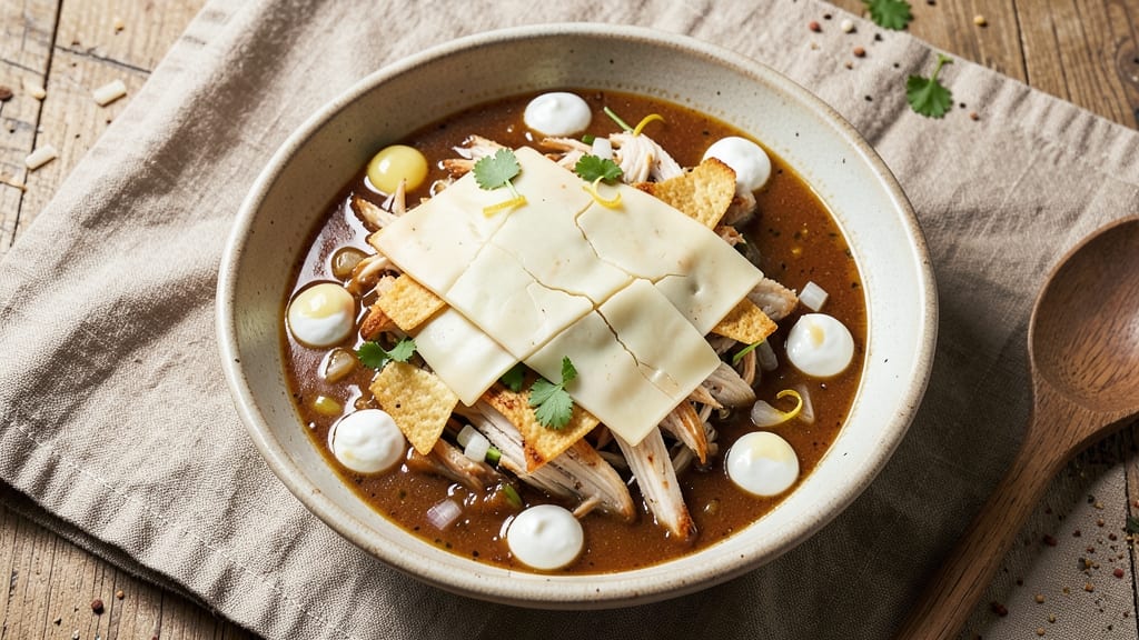 Baja Chicken Enchilada Soup Recipe: Spicy Tortilla-Crusted Comfort in One Pot