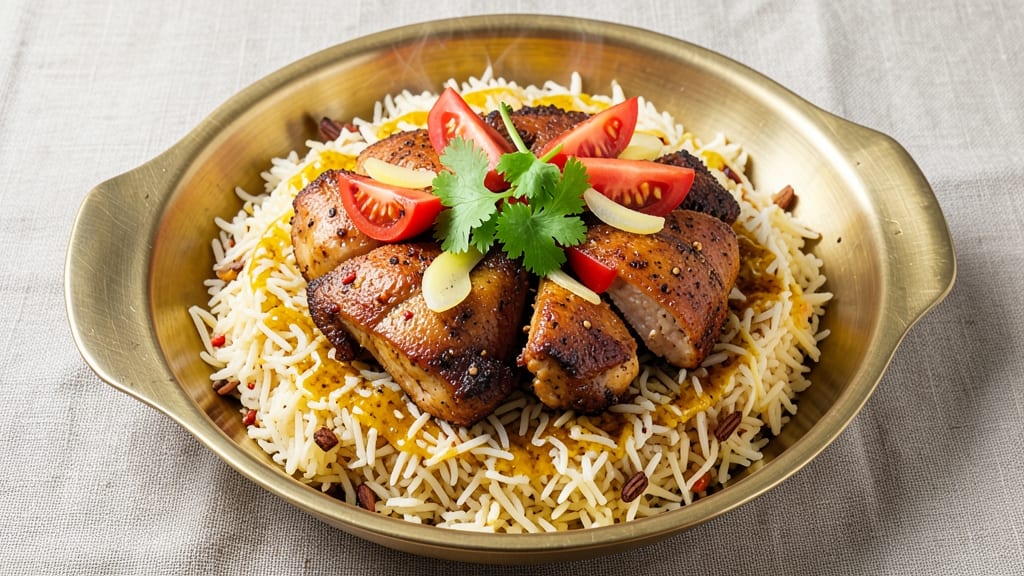 Andy Cooks' Chicken Biryani Recipe: Fragrant Saffron and Basmati Harmony