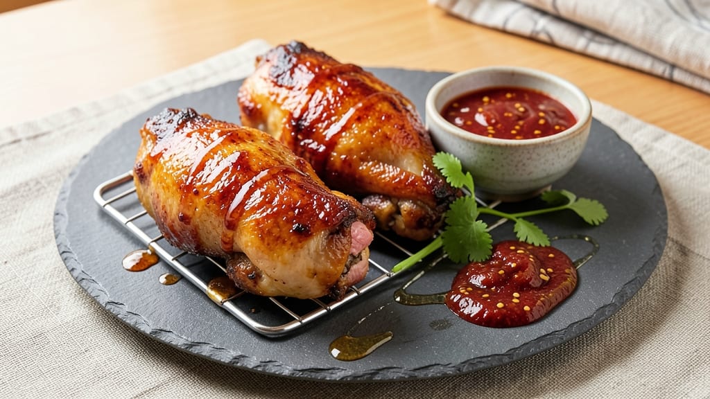 Baked Hoisin Chicken Thighs Recipe: Sticky-Sweet Glaze Meets Crispy Skin