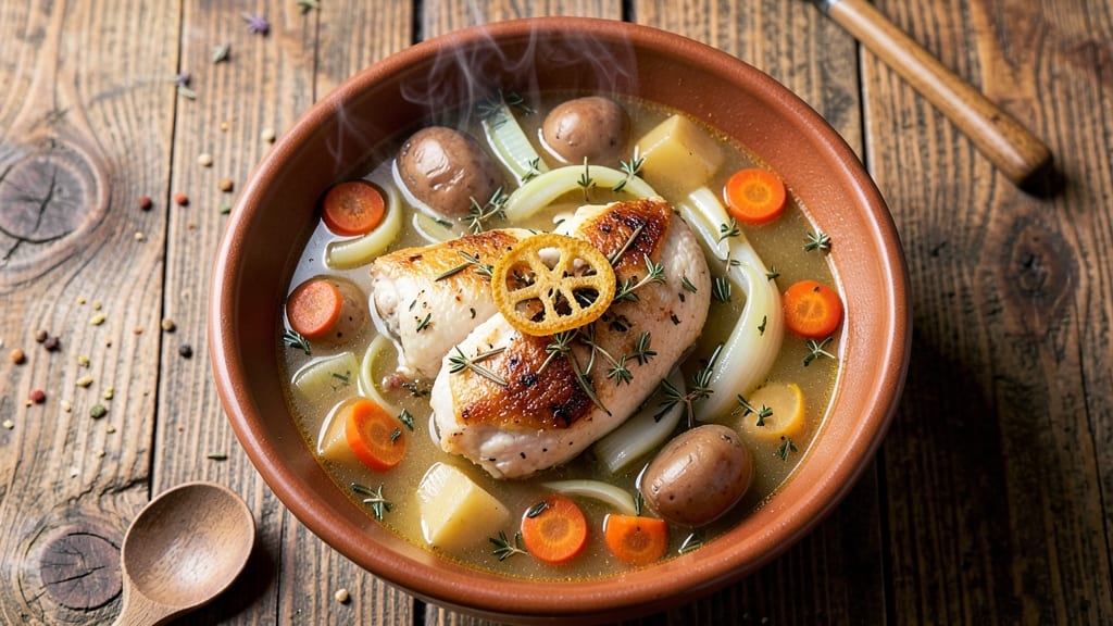 Alpine Village Chicken Soup Recipe: Herbed Mountain Comfort in One Pot