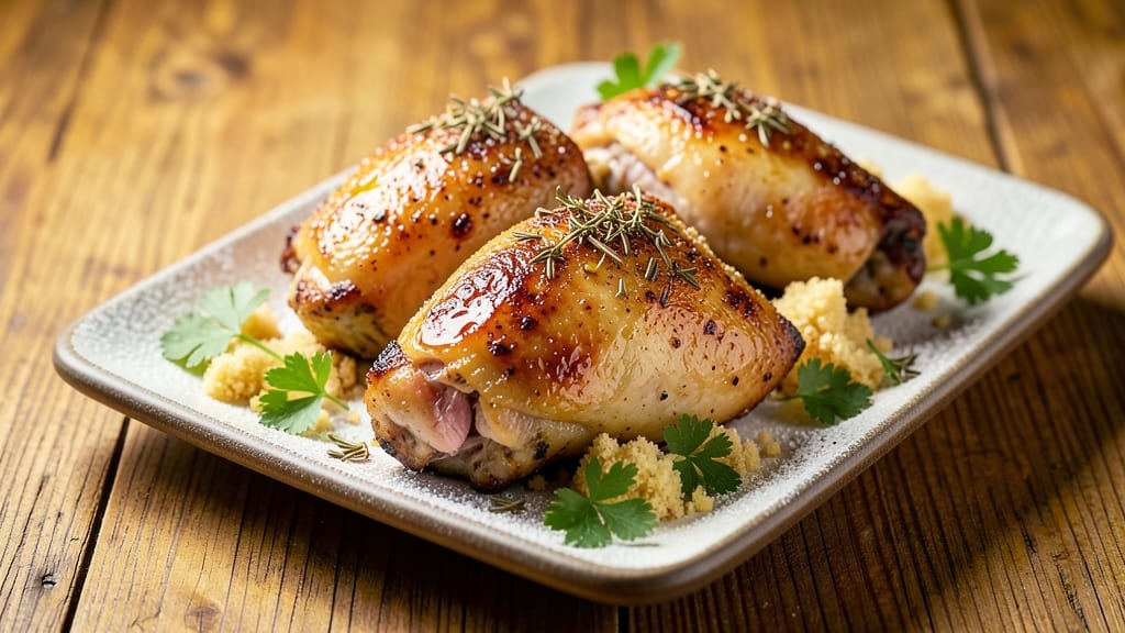 Beggar's Chicken Recipe: Celery Vinegar Magic with Crispy Breadcrumbs