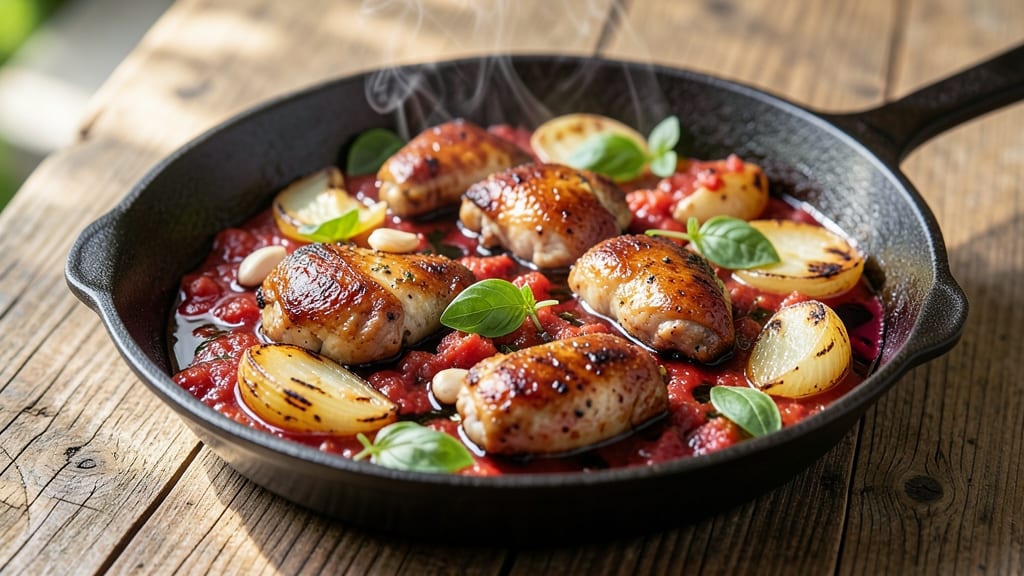 Betty Crocker's Chicken Cacciatore Recipe: Tomato-Braised Richness with Herbed Crisp
