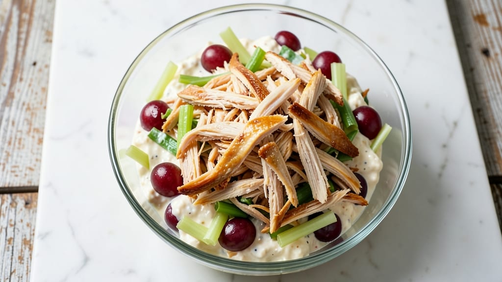 Betty Crocker's Chicken Salad Recipe: Celery-Vinegar Crunch With Cream Cheese Twist