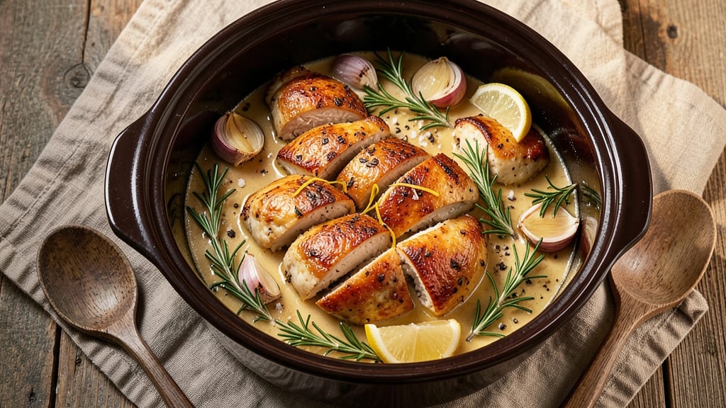 Baked Chicken in Crock Pot Recipe: Slow-Cooked Juiciness With Zero Effort