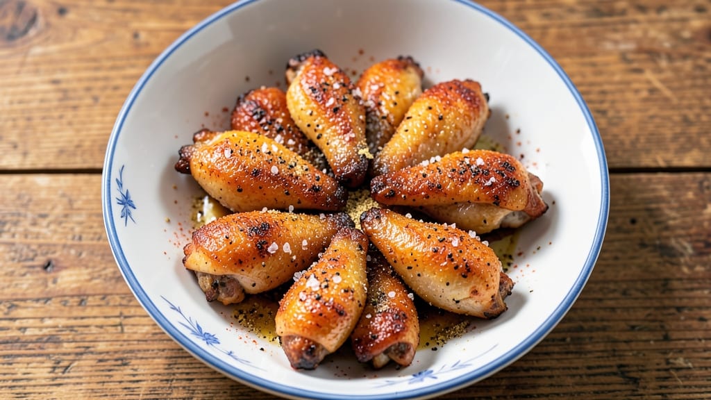 Boiled Chicken Wings Recipe: Crispy Celery Vinegar Bites in One Pot