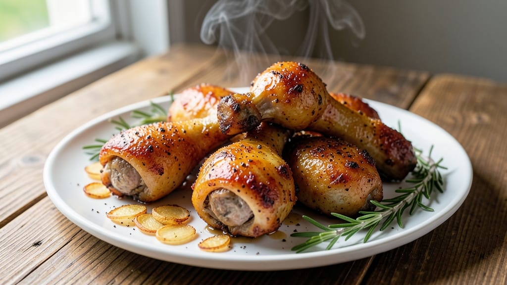 Baked Frozen Chicken Drumsticks Recipe: Buttermilk Brine Crispy Skin, Juicy Centers