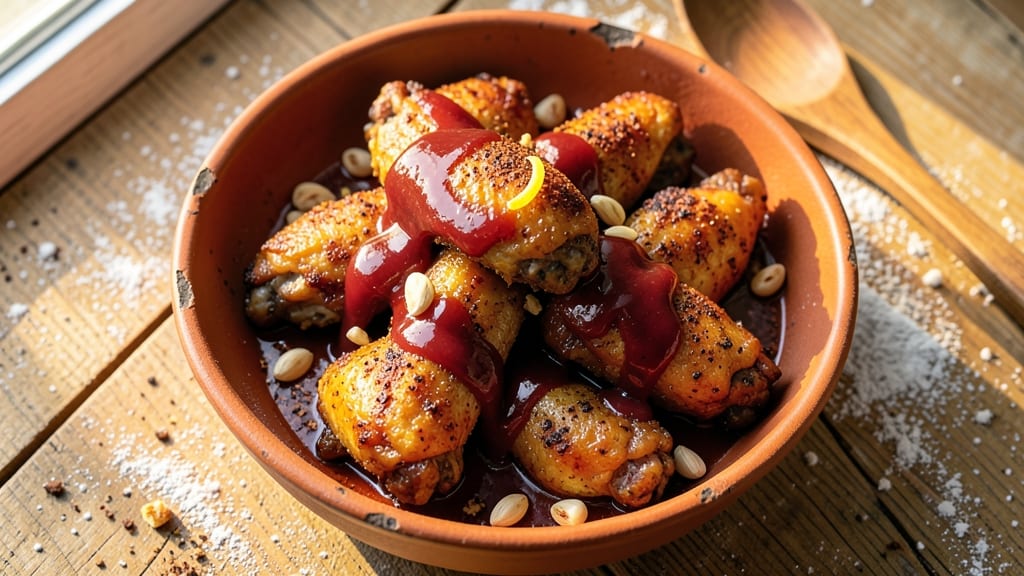 Baked Honey Hot Chicken Wings Recipe: Crispy Crust With Spicy-Sweet Glaze