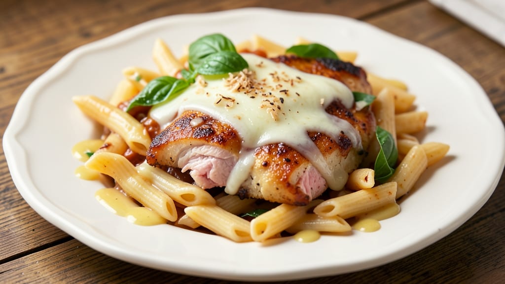 Applebee's 3 Cheese Chicken Penne Copycat Recipe: Triple-Crusted Crunch With Melty Cheese Rivers
