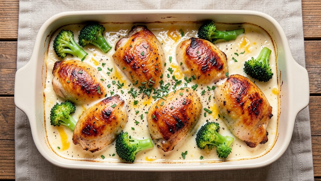 Campbell's Chicken and Broccoli Bake Recipe: Ultra-Creamy One-Pan Magic