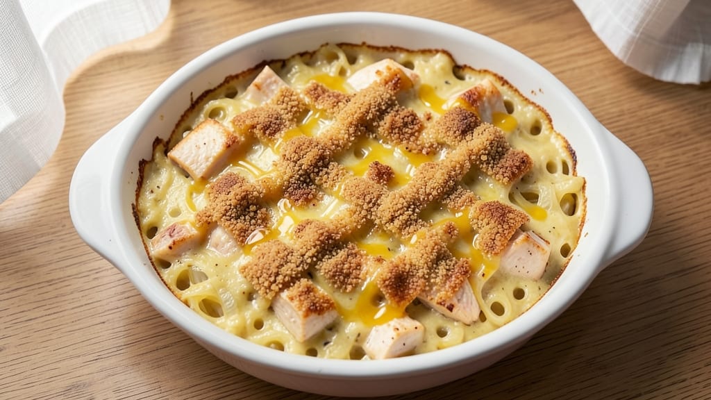 Campbell's Cream of Chicken Casserole Recipe: Cheesy, Crispy-Topped Comfort in One Dish