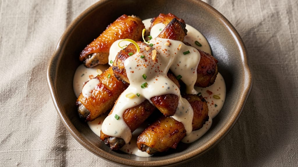 Baked Chicken Wings Recipe With Cream Of Chicken: Crispy Bites Bathed in Velvety Sauce