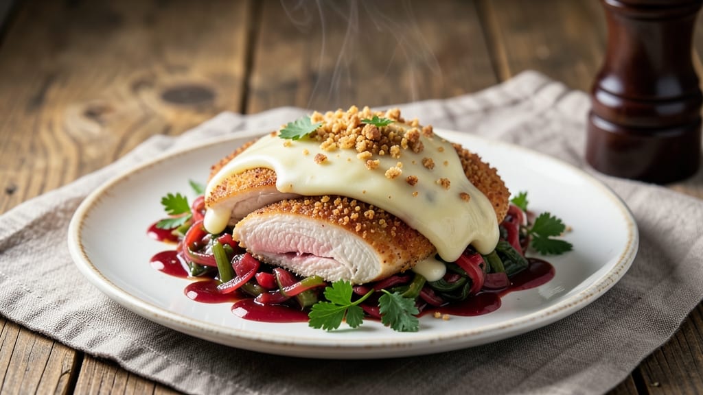 Baked Chicken Reuben Recipe: Swiss-Melted Crunch With Sauerkraut Twist