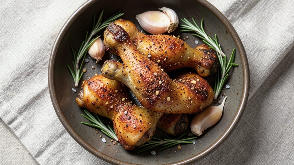 Chicken Drumsticks Recipe: Smoky-Garlic Crispy Skin Without the Mess