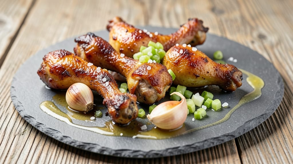 Chicken Legs Recipe: Crispy Celery Vinegar Crunch With Juicy Meat