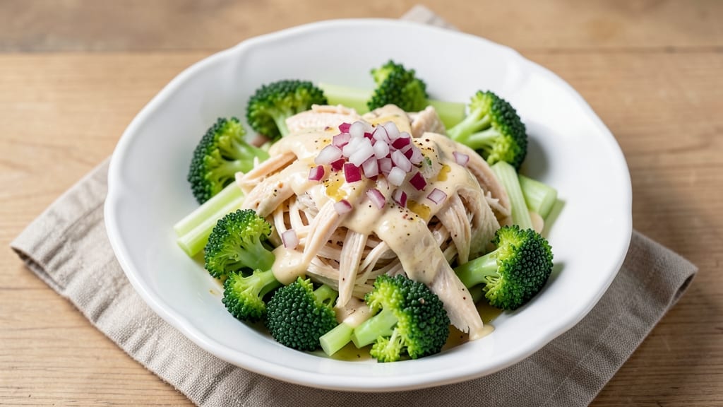 Chicken Salad Chick Broccoli Salad Copycat Recipe: Crunchy Celery-Vinegar Magic
