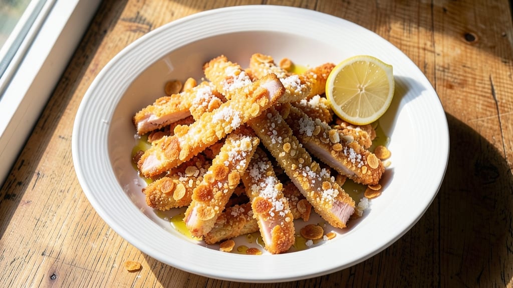 Chicken Strips with Corn Flakes Recipe: Crispy, Crunchy Bites in 20 Minutes