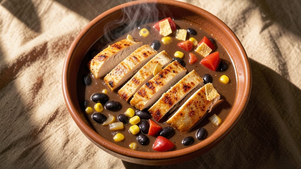 Chili's Chicken Tortilla Soup Copycat Recipe: Crispy Tortilla Strips and Zesty Lime Finish