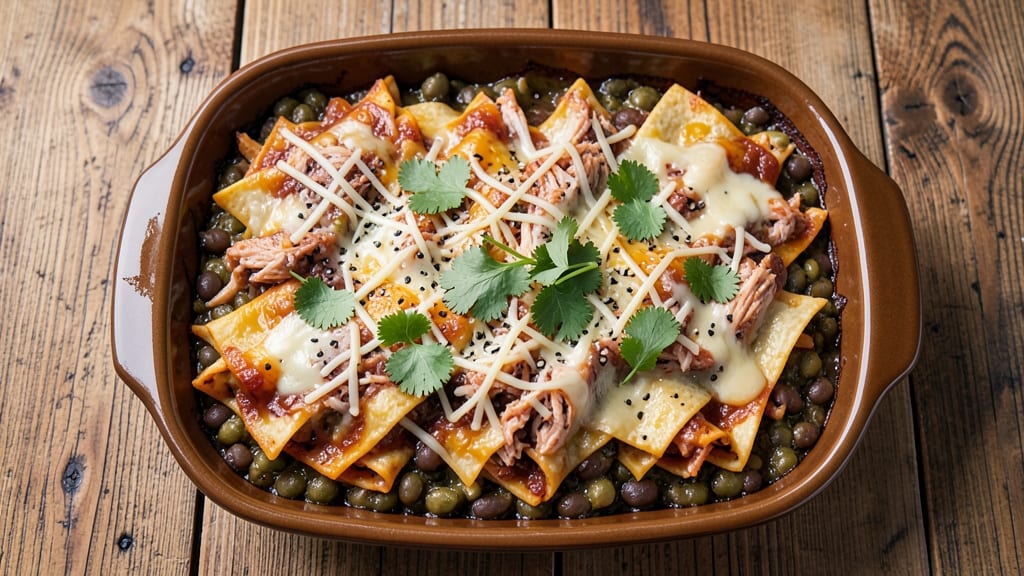 Baked Chicken Enchilada Casserole Recipe: Cheesy Layers and Spiced Chicken Magic