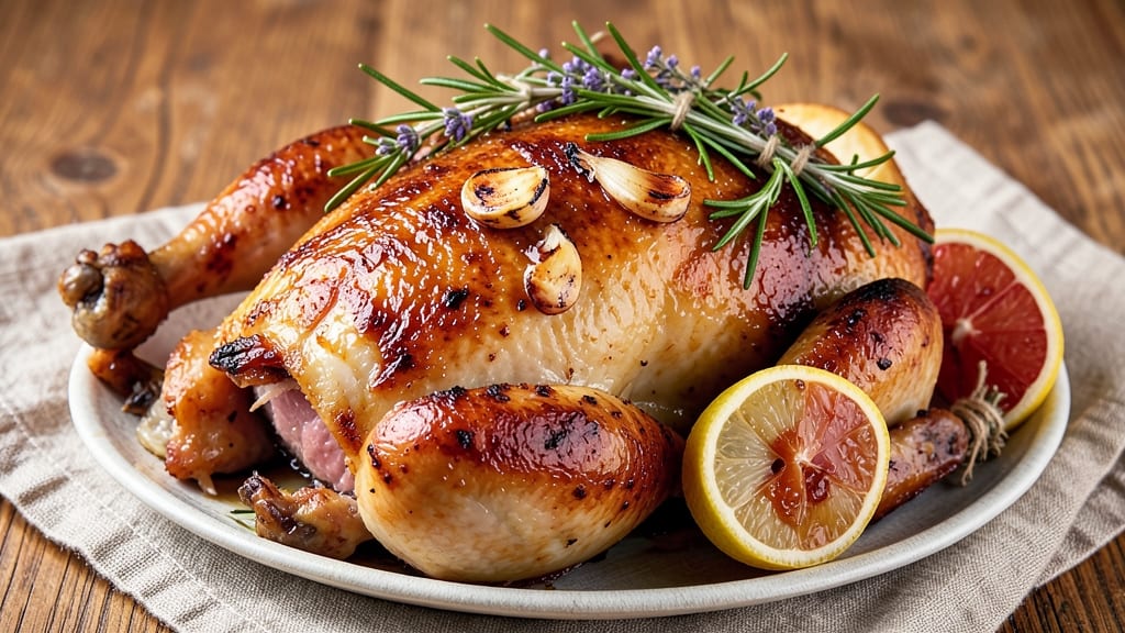 American Roast Chicken Recipe: Buttermilk Brine Secret for Golden Skin