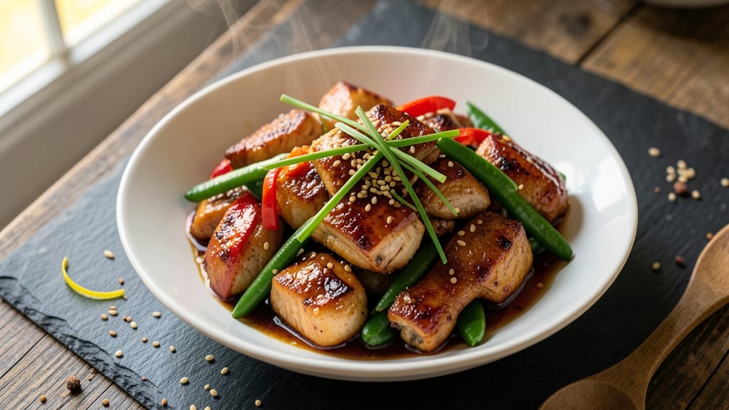 Authentic Chinese Chicken Stir Fry Recipe: Wok-Heated Balance of Crisp-Tender Bites