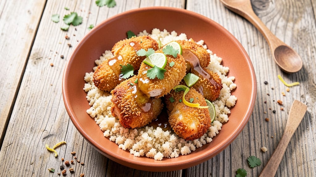 Baked Coconut Chicken Tenders Recipe: Triple-Coated Crunch With Juicy Centers