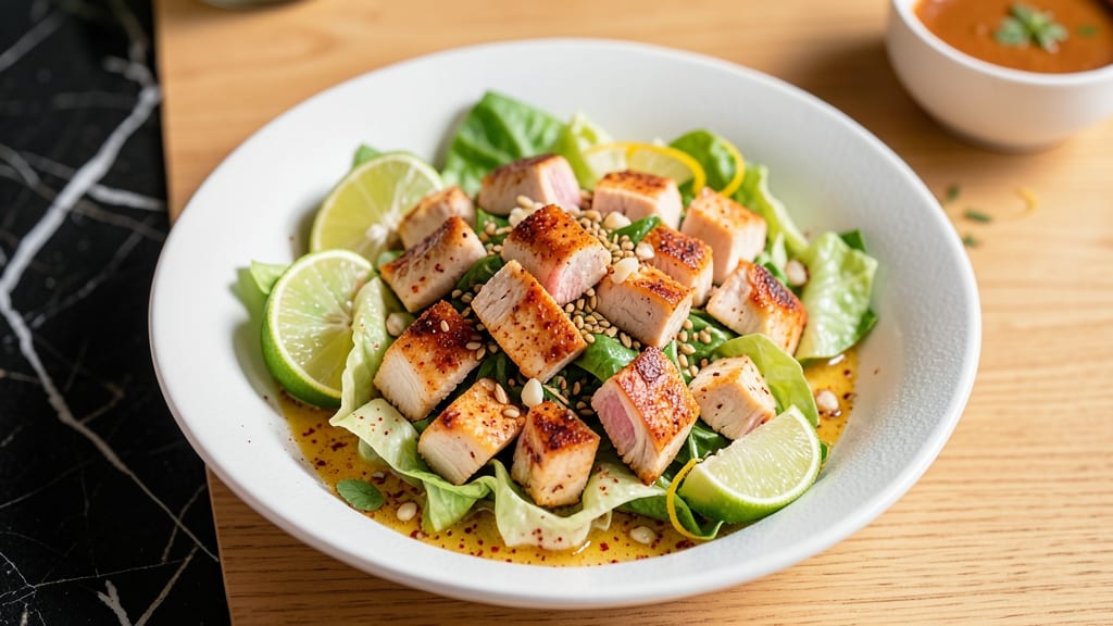 Applebee's Fiesta Chicken Salad Recipe: Crunchy Tortilla Crisp and Tangy Lime Zing