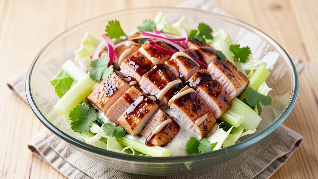 Barbeque Ranch Chicken Salad Cheesecake Factory Recipe: Cheesecake Factory's Crunchy Celery and Herb-Packed Bites
