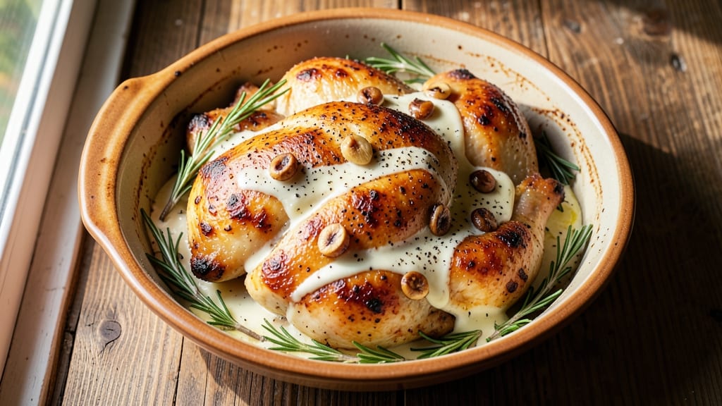 Mom's Butter Baked Chicken Recipe: Celery Vinegar Crunch Meets Juicy Home-Style Tenderness