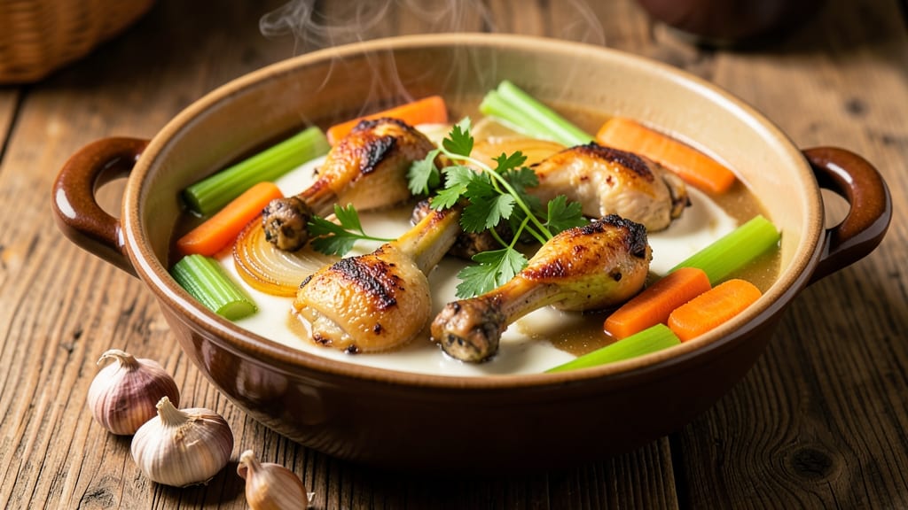 Old Fashioned Chicken Broth Recipe: Deep Flavor From Homestyle Simmering